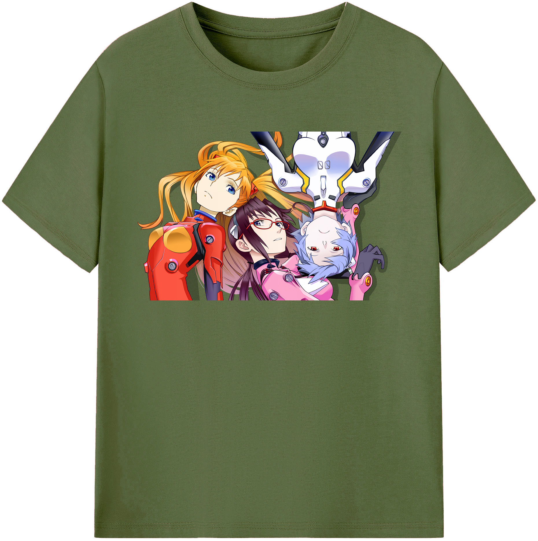 （画像用） EVA 新世紀エヴァンゲリオン 綿100％半袖Tシャツ（フロントプリント）
